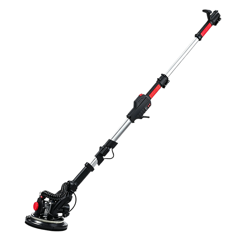 H21K3 Series 225mm Lightweight Foldable Drywall Sander with Extension Pole & Digital Display